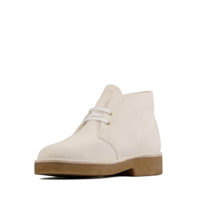 Originals Čižmy Clarks Desert Boot 221 Panske Biele | CLK801PAK