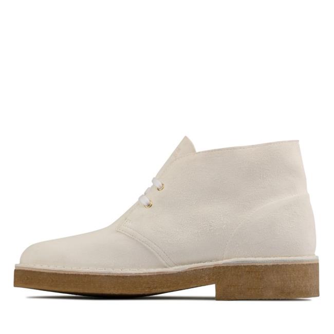 Originals Čižmy Clarks Desert Boot 221 Panske Biele | CLK801PAK