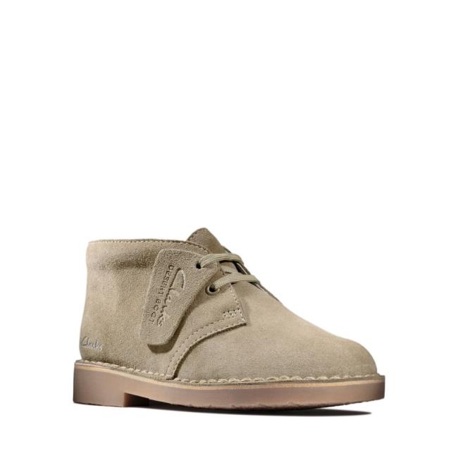 Originals Čižmy Clarks Desert Boot 2 Kid Dievcenske Hnede | CLK483AQJ