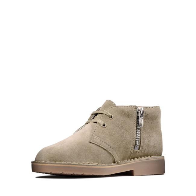 Originals Čižmy Clarks Desert Boot 2 Kid Dievcenske Hnede | CLK483AQJ