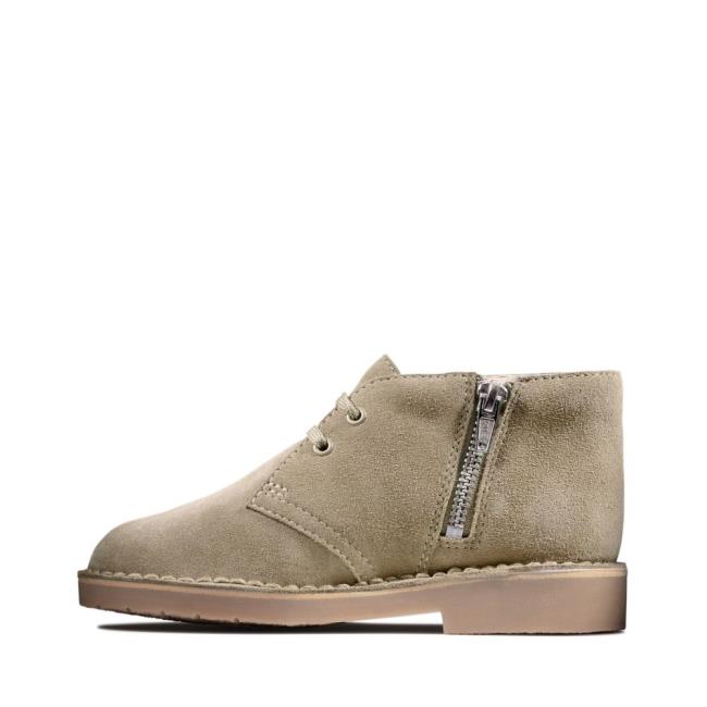 Originals Čižmy Clarks Desert Boot 2 Kid Dievcenske Hnede | CLK483AQJ