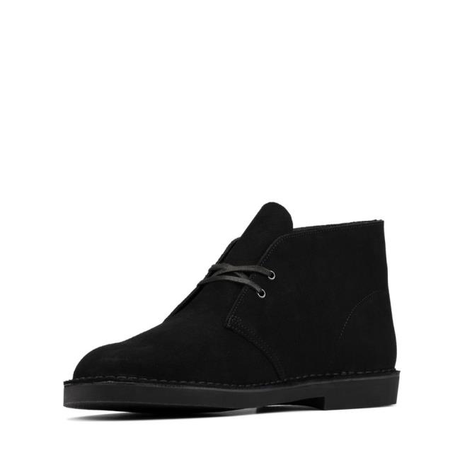 Originals Čižmy Clarks Desert Boot 2 Panske Čierne | CLK298USR