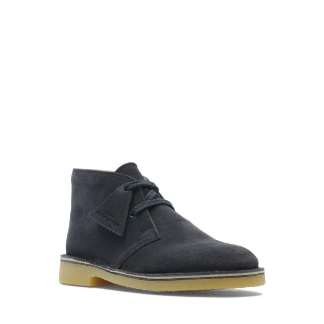 Originals Čižmy Clarks Desert Boot.. Chlapcenske Námornícka Modrá | CLK041MTL