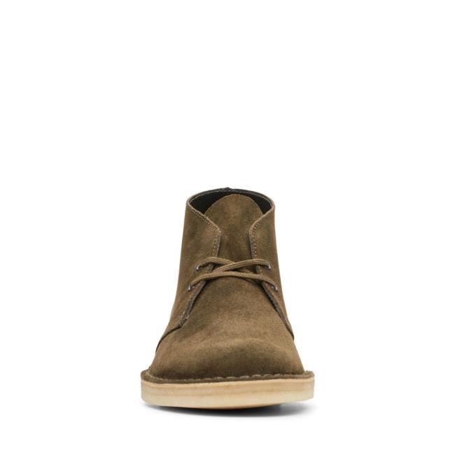 Originals Čižmy Clarks Desert Boot Panske Tmavo Olivovo Zelená | CLK286XQD