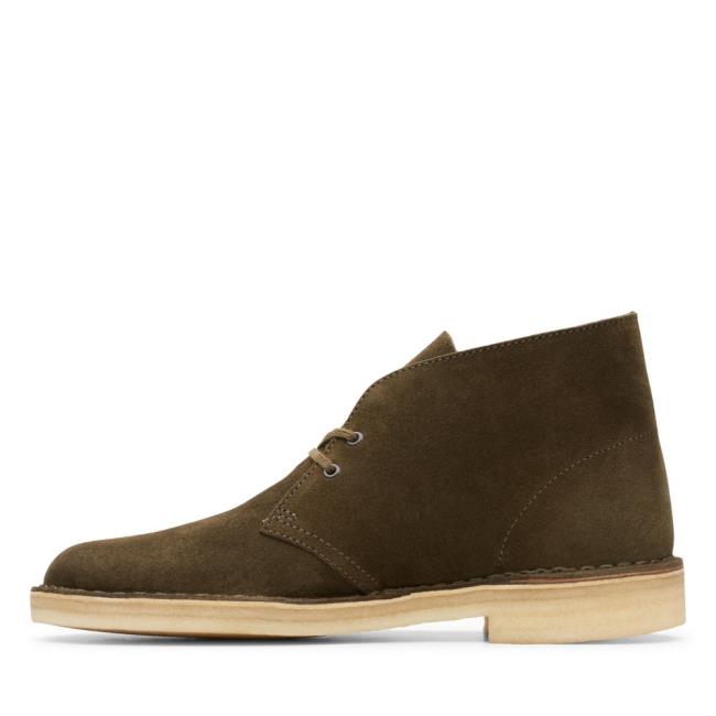 Originals Čižmy Clarks Desert Boot Panske Tmavo Olivovo Zelená | CLK286XQD