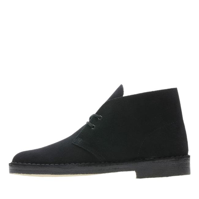 Originals Čižmy Clarks Desert Boot Panske Čierne | CLK802SRV