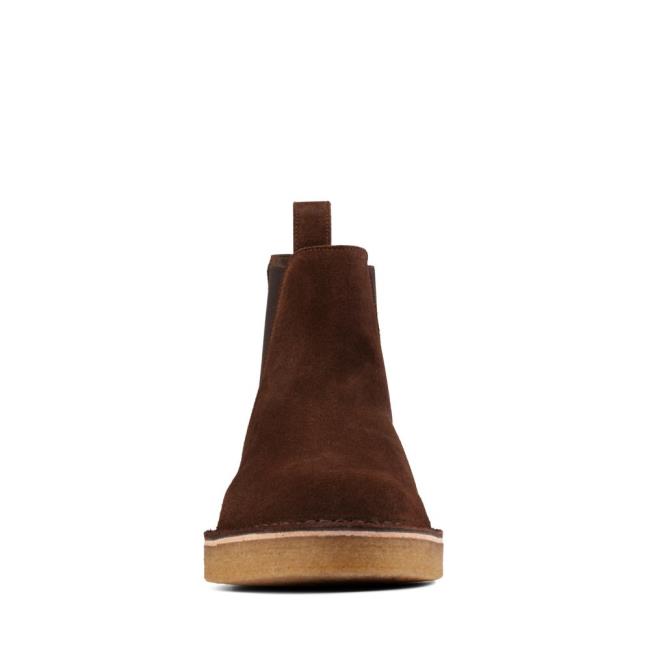 Originals Čižmy Clarks Desert Chelsea 2 Panske Čokoláda | CLK706AWQ