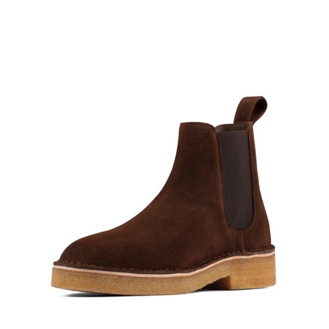 Originals Čižmy Clarks Desert Chelsea 2 Panske Čokoláda | CLK706AWQ