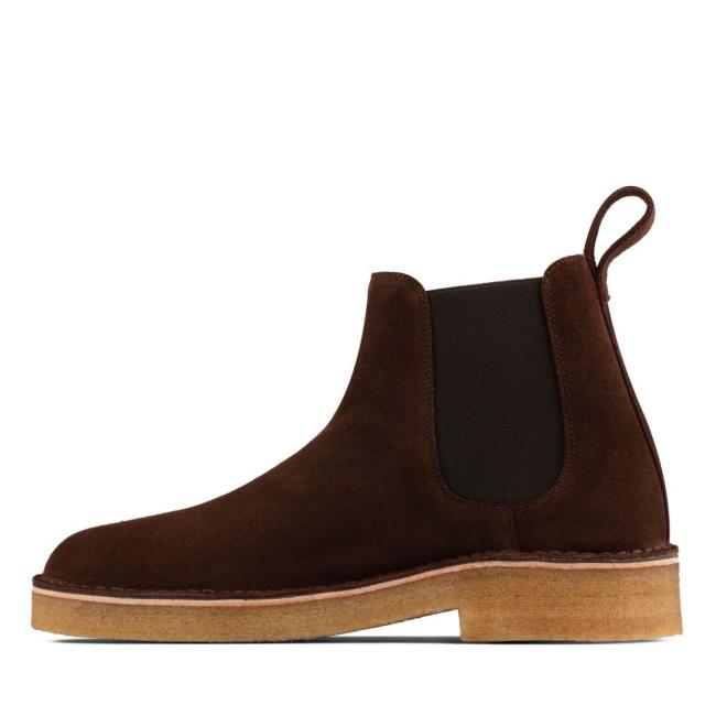 Originals Čižmy Clarks Desert Chelsea 2 Panske Čokoláda | CLK706AWQ