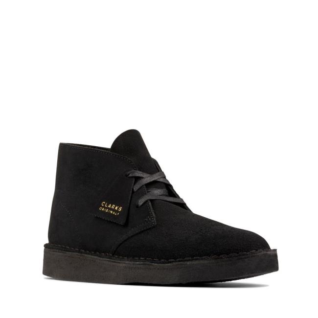 Originals Čižmy Clarks Desert Coal Panske Čierne | CLK156SZM