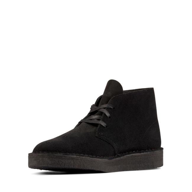 Originals Čižmy Clarks Desert Coal Panske Čierne | CLK156SZM