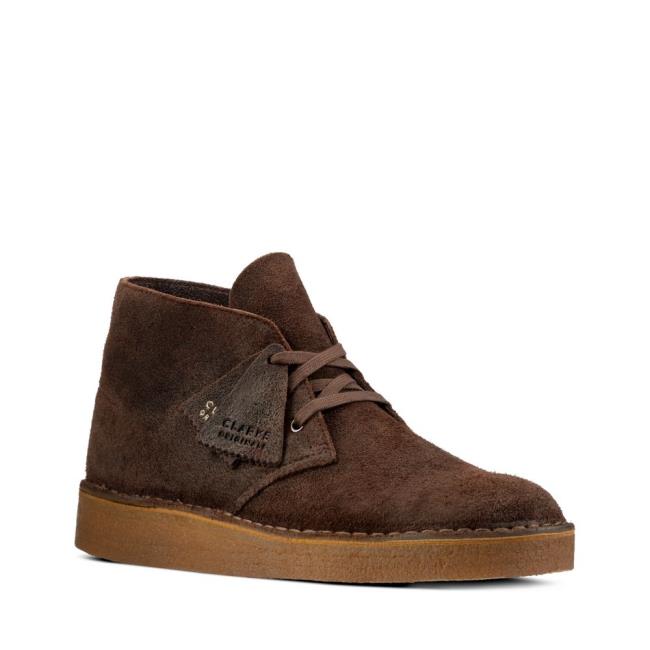 Originals Čižmy Clarks Desert Coal Panske Tmavo Hnede | CLK694MPU