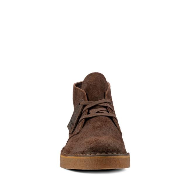 Originals Čižmy Clarks Desert Coal Panske Tmavo Hnede | CLK694MPU