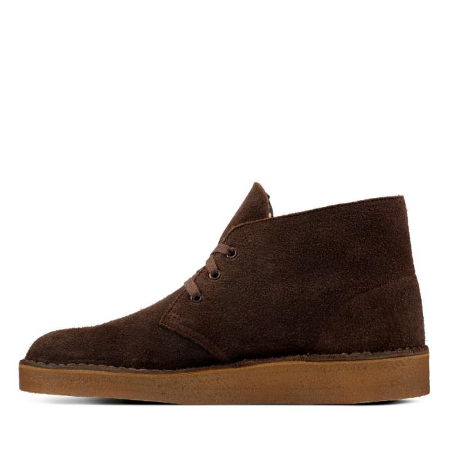 Originals Čižmy Clarks Desert Coal Panske Tmavo Hnede | CLK694MPU