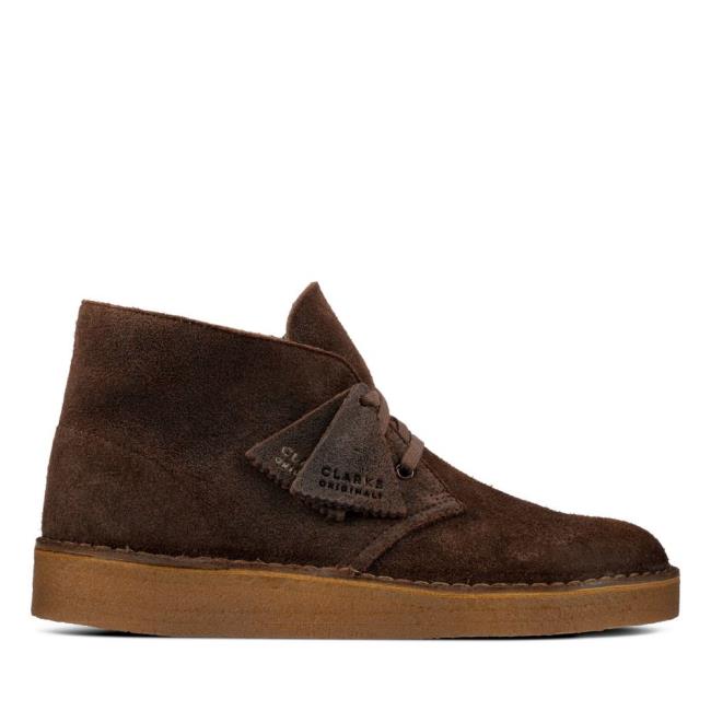 Originals Čižmy Clarks Desert Coal Panske Tmavo Hnede | CLK694MPU