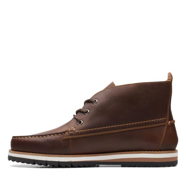 Originals Čižmy Clarks Durston Stredne Panske Hnede | CLK291IAY