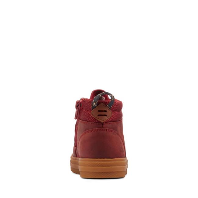 Originals Čižmy Clarks Nova Hike Kid Dievcenske Bordove | CLK407WZX