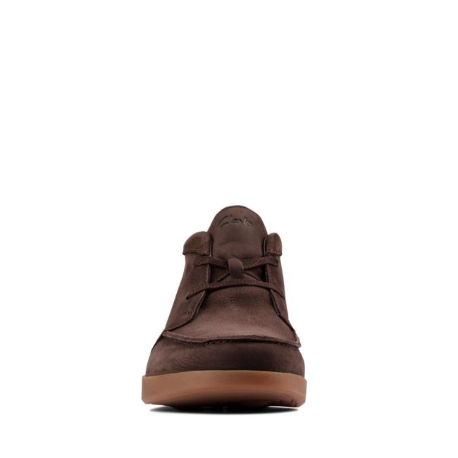 Originals Čižmy Clarks Oakland Top Panske Tmavo Hnede | CLK258GJM