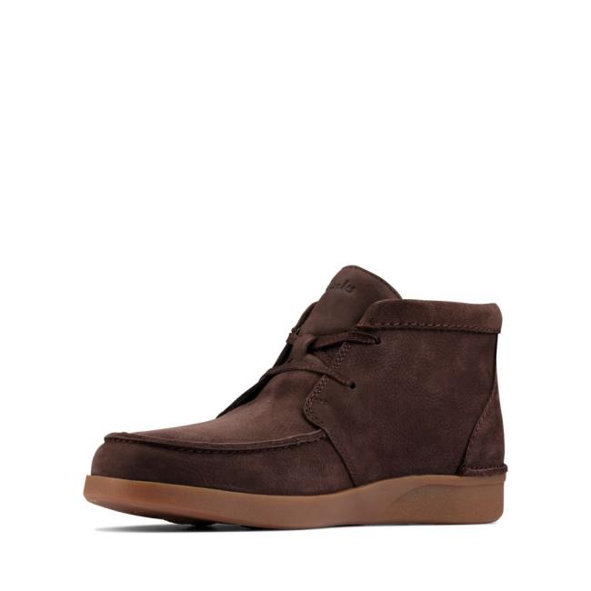 Originals Čižmy Clarks Oakland Top Panske Tmavo Hnede | CLK258GJM