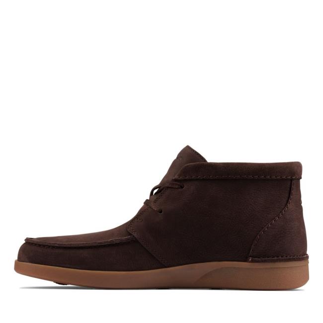 Originals Čižmy Clarks Oakland Top Panske Tmavo Hnede | CLK258GJM