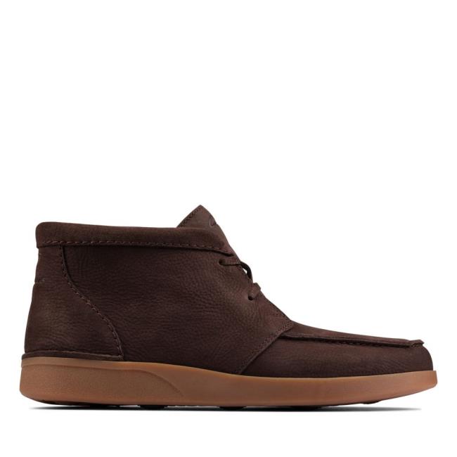 Originals Čižmy Clarks Oakland Top Panske Tmavo Hnede | CLK258GJM