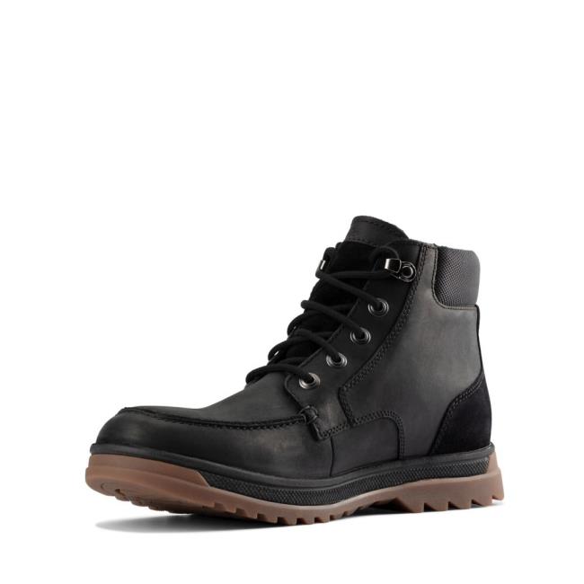 Originals Čižmy Clarks Ripway Hi GTX Panske Čierne | CLK769SEP