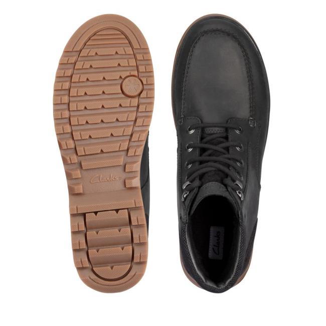 Originals Čižmy Clarks Ripway Hi GTX Panske Čierne | CLK769SEP