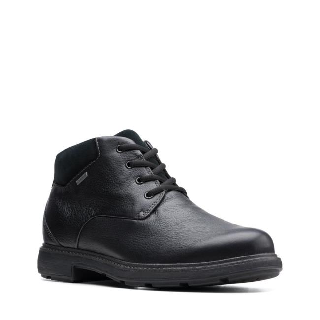 Originals Čižmy Clarks Un Tread Up GORE-TEX 2 Panske Čierne | CLK463XNO