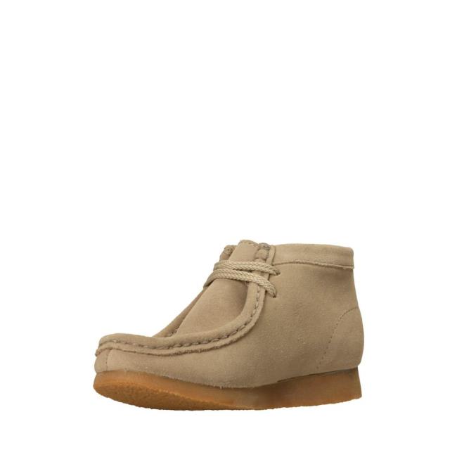 Originals Čižmy Clarks Wallabee Boot Chlapcenske Hnede | CLK784CPS