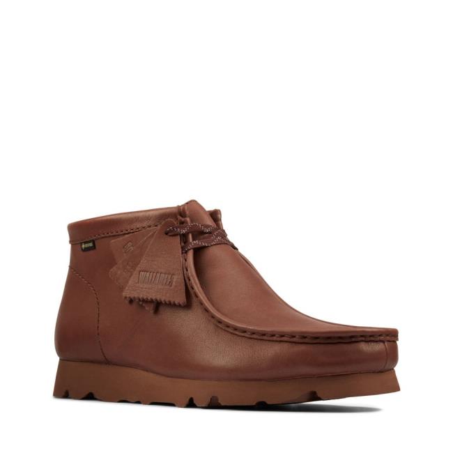 Originals Čižmy Clarks Wallabee Boot GORE-TEX Panske Tmavo Hnede | CLK647HXR