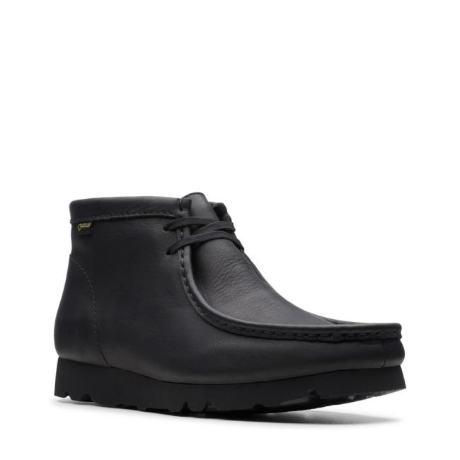 Originals Čižmy Clarks Wallabee Boot GORE-TEX Panske Čierne | CLK890CLN