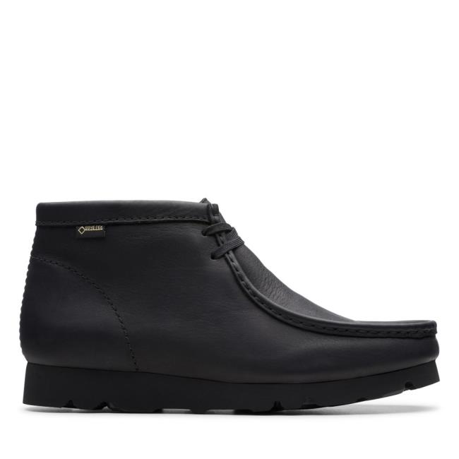 Originals Čižmy Clarks Wallabee Boot GORE-TEX Panske Čierne | CLK890CLN