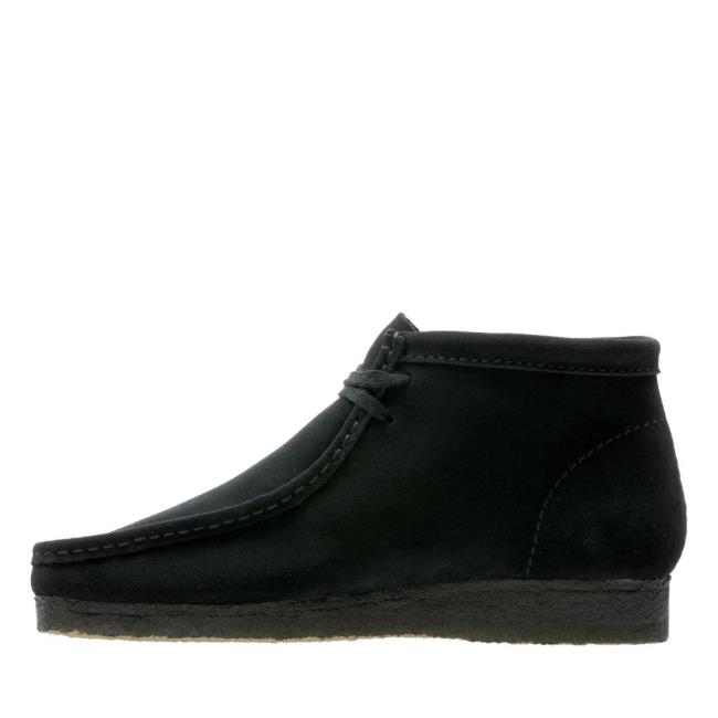 Originals Čižmy Clarks Wallabee Boot Panske Čierne | CLK256KXS