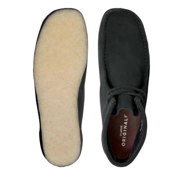 Originals Čižmy Clarks Wallabee Boot Panske Čierne | CLK256KXS