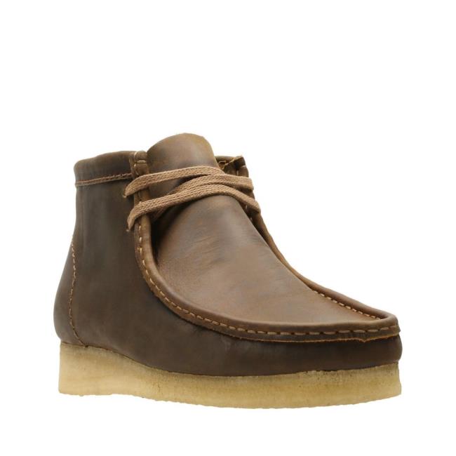 Originals Čižmy Clarks Wallabee Boot Panske Hnede | CLK765AKQ