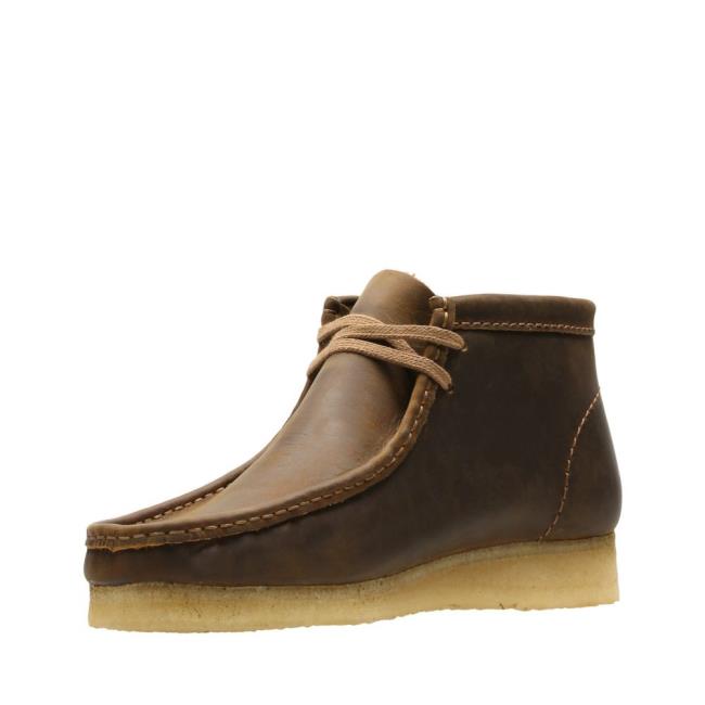 Originals Čižmy Clarks Wallabee Boot Panske Hnede | CLK765AKQ