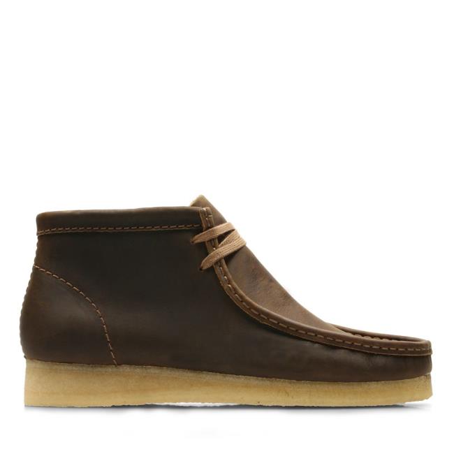 Originals Čižmy Clarks Wallabee Boot Panske Hnede | CLK765AKQ