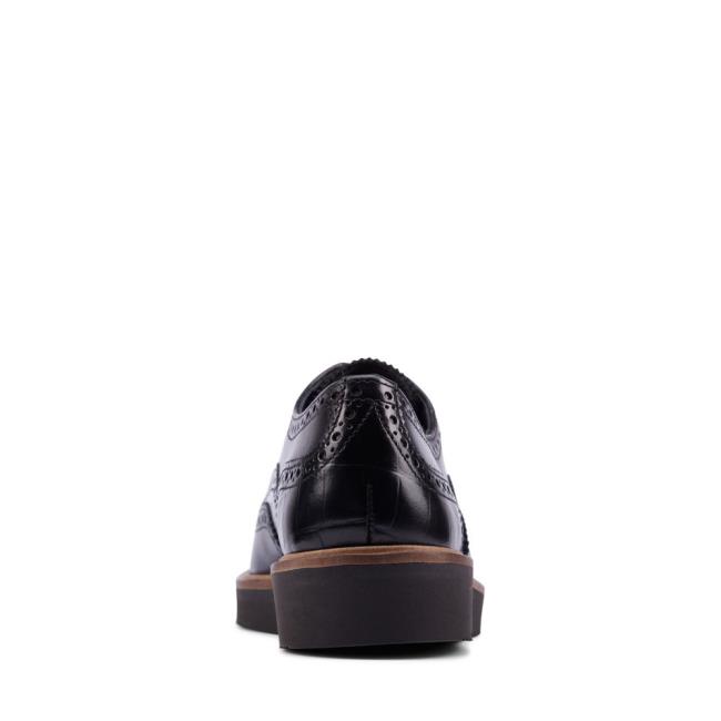 Oxfordské Topánky Clarks Baille Brogue Damske Čierne | CLK274KAU