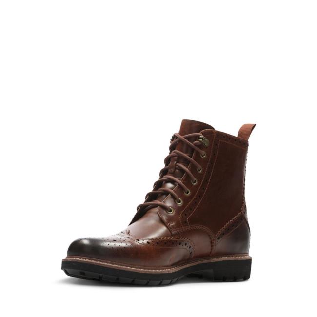 Oxfordské Topánky Clarks Batcombe Lord Panske Tmavo Hnede | CLK734YKJ