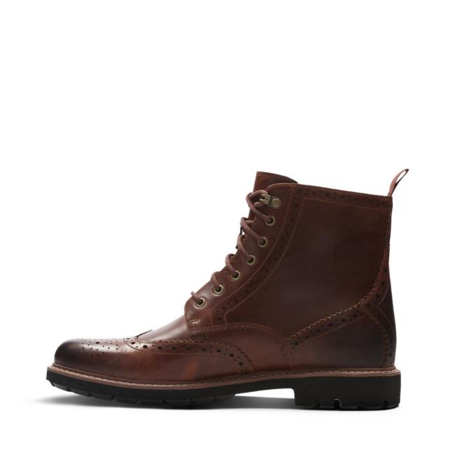 Oxfordské Topánky Clarks Batcombe Lord Panske Tmavo Hnede | CLK734YKJ