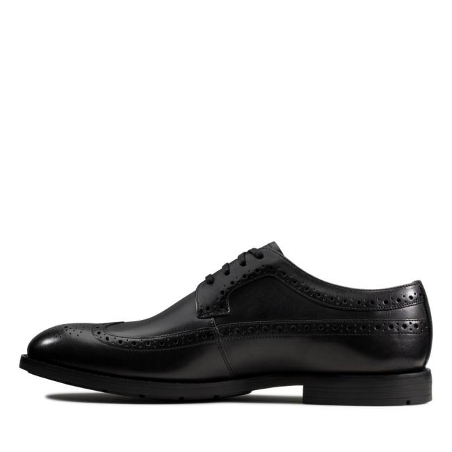 Oxfordské Topánky Clarks Ronnie Limit Panske Čierne | CLK037UQZ