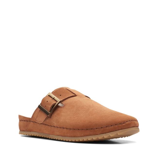 Papuče Clarks Brookleigh Mule Damske Hnede | CLK280VXB