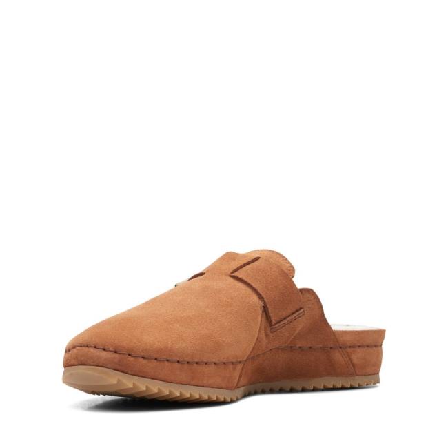 Papuče Clarks Brookleigh Mule Damske Hnede | CLK280VXB