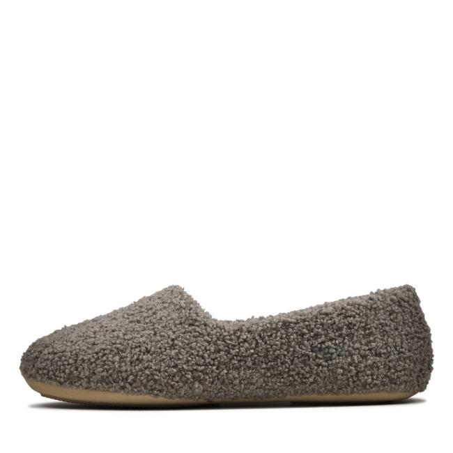 Papuče Clarks Cozily Snug Damske Siva | CLK842THF