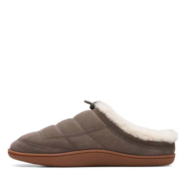 Papuče Clarks Pilton Mule Damske Siva | CLK029DQS