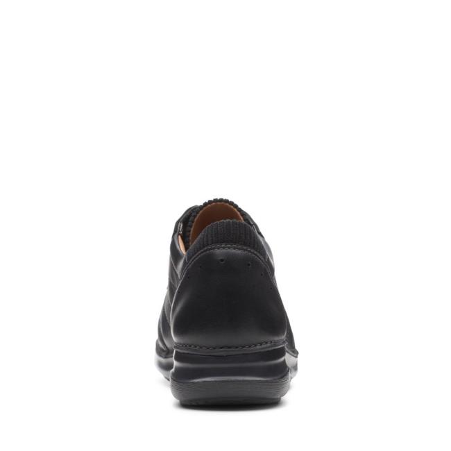 Ploché Topánky Clarks Appley Tie Damske Čierne | CLK386ZIN