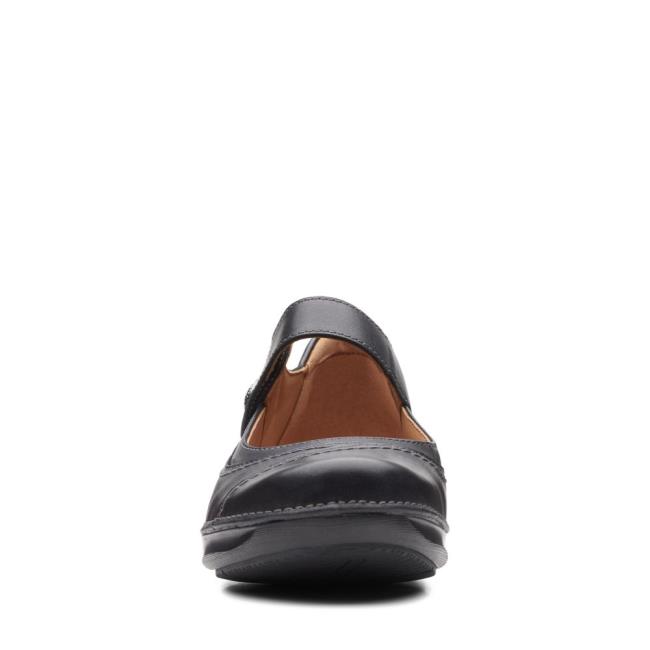 Ploché Topánky Clarks Appley Walk Damske Čierne | CLK914WGB