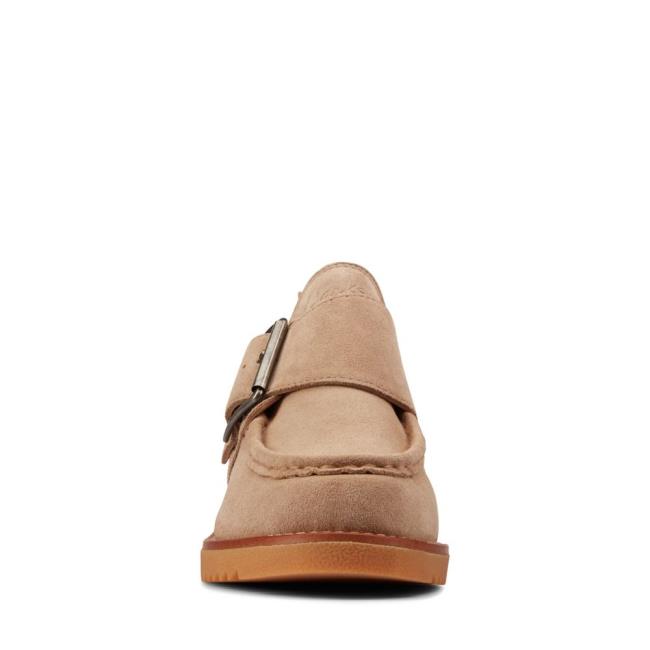 Ploché Topánky Clarks Eden Stredne Monk Damske Hnede | CLK406WVQ