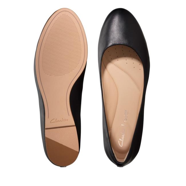 Ploché Topánky Clarks Grace Piper Damske Čierne | CLK756EXB