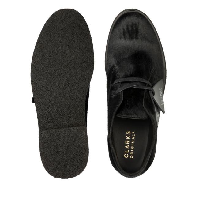 Púštne Čižmy Clarks Desert Boot 221 Damske Čierne | CLK841PTS